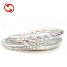 Wall thickness 2.5-12mm pvc steel wire hose